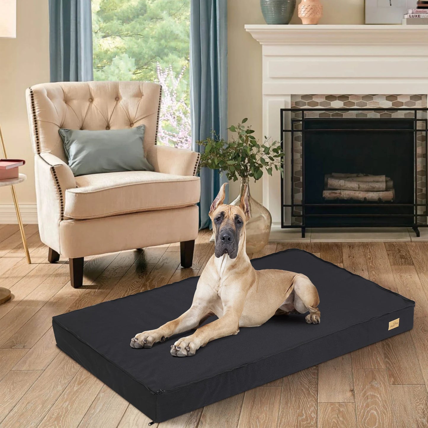 Pet Orthopedic Memory Foam Bed With Waterproof Cover