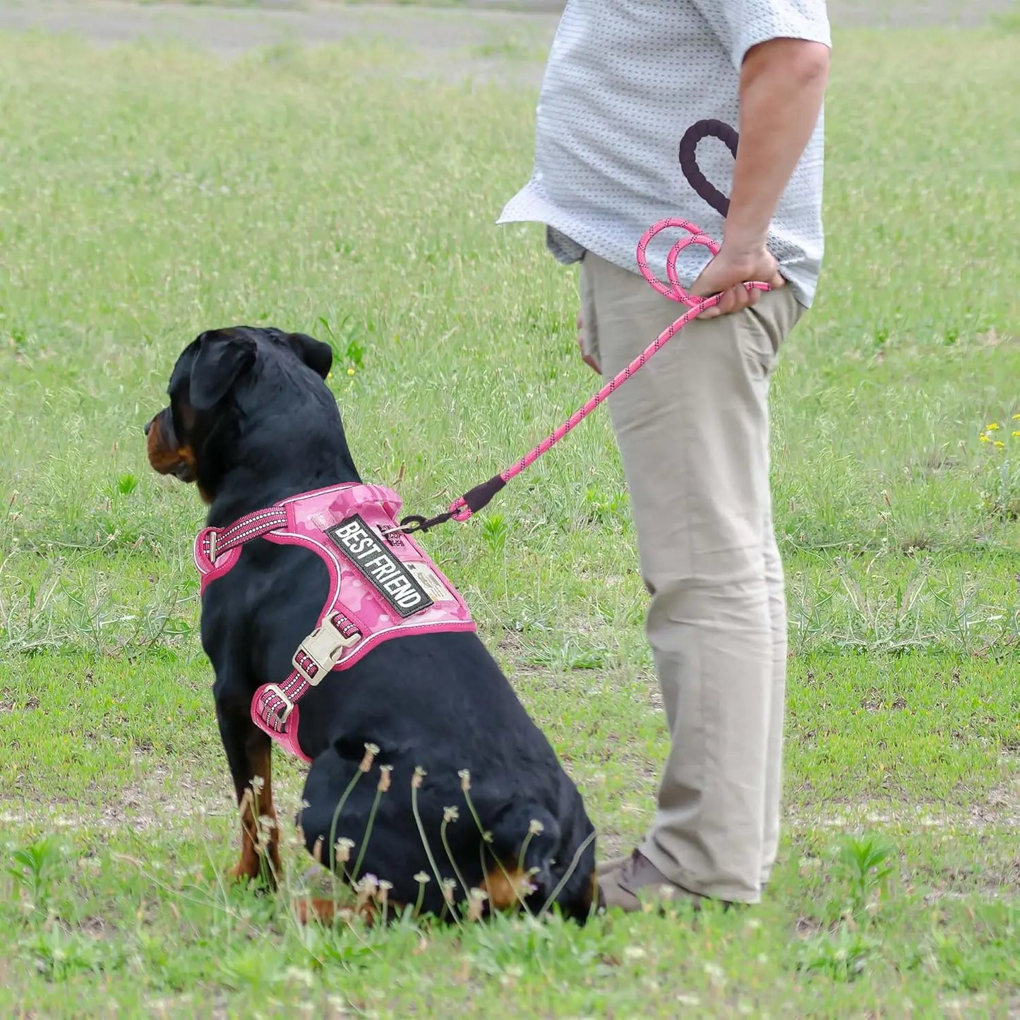 Heavy Duty Tactical Dog Harness Reflective No Pull