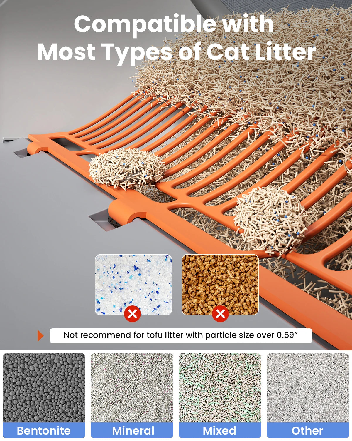 Cityflee Smart Cat Litter Box Self Cleaning Tuya App Control