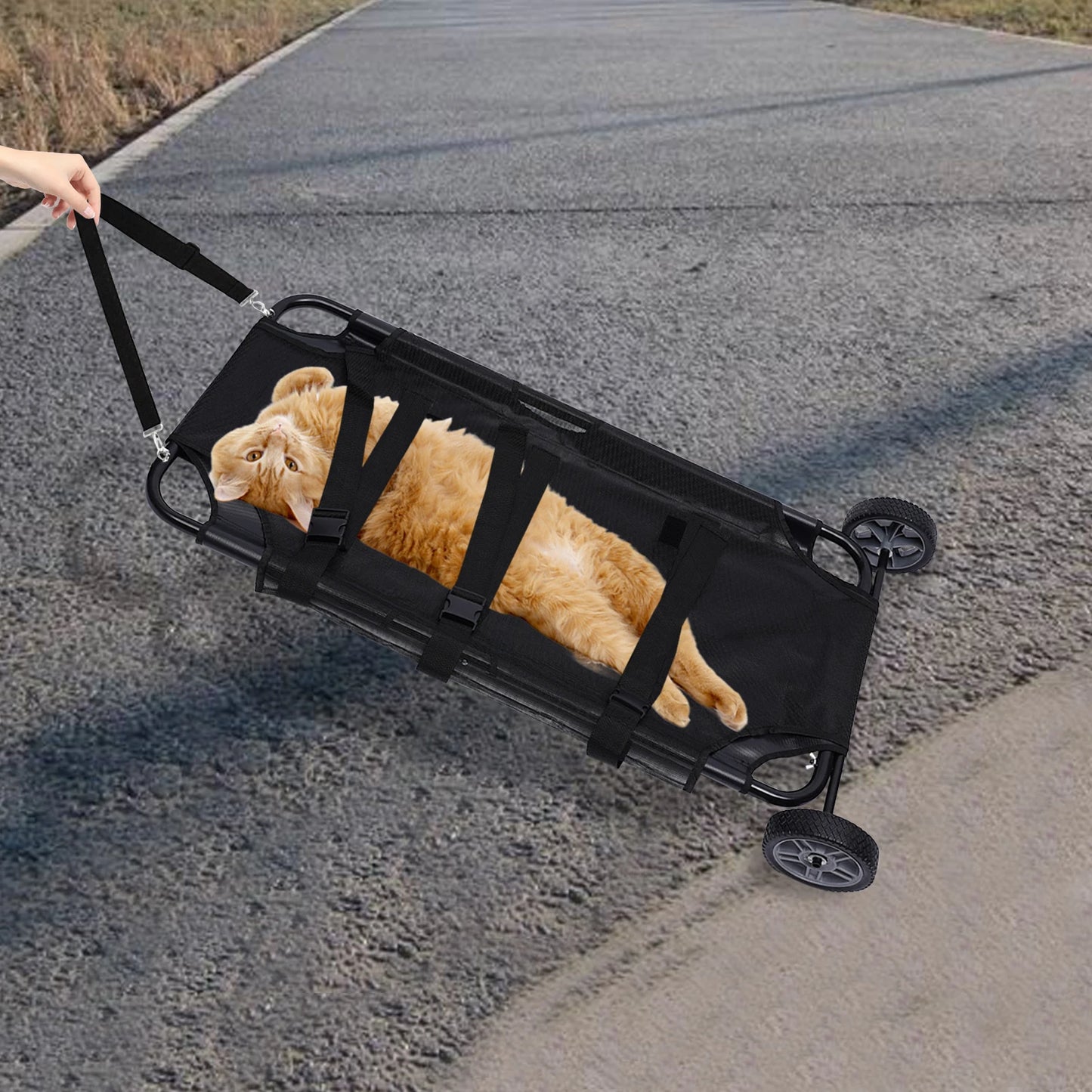 Foldable Pet Stretcher Veterinary Transport Bed For Dogs And Cats