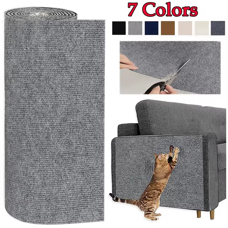 Cat Scratcher Sofa Protector Pad Self Adhesive Carpet DIY Mat
