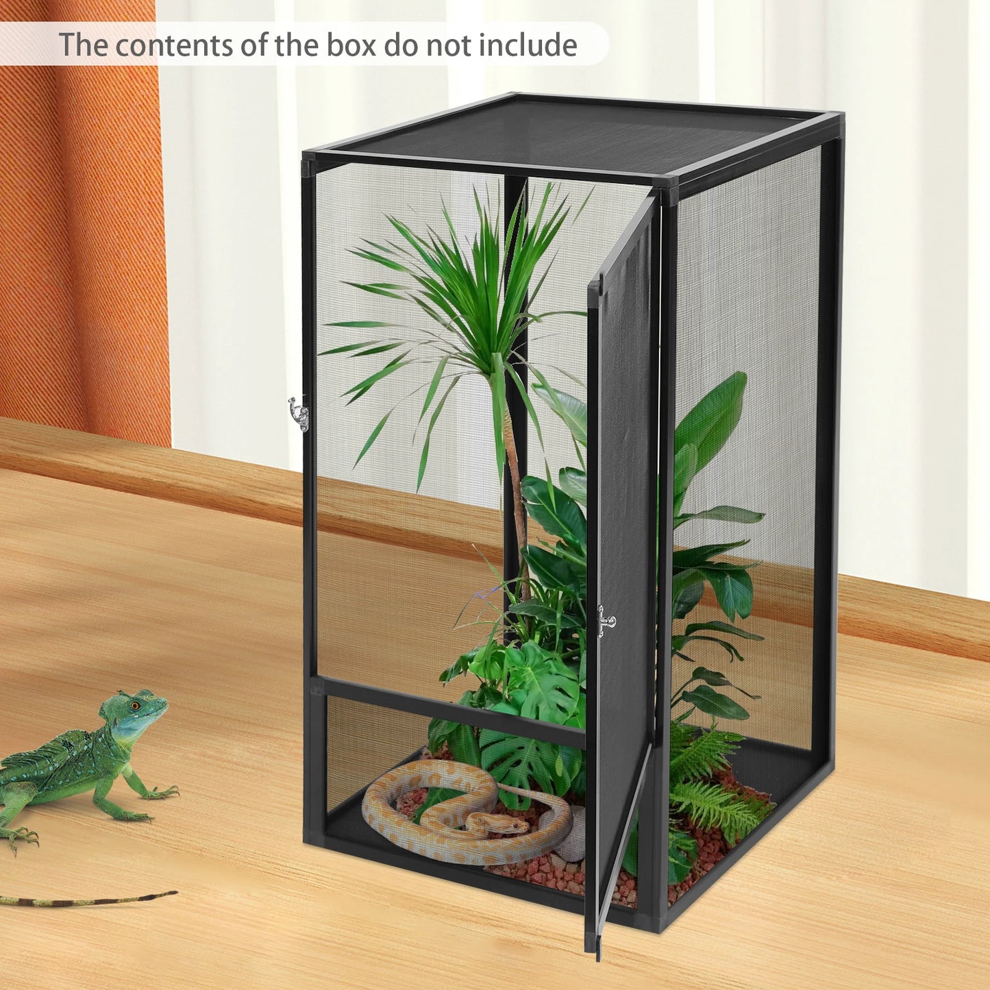 Bymaocar Micro Habitat Terrarium Enclosure For Reptiles 20kg Capacity