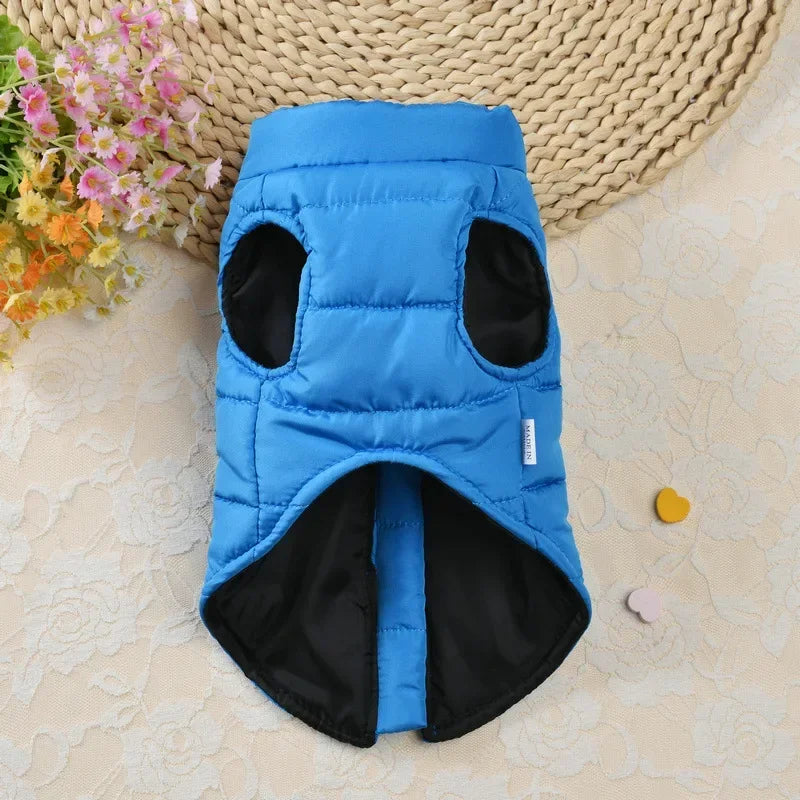 Winter Warm Dog Coat Jacket Padded Clothing For Pets