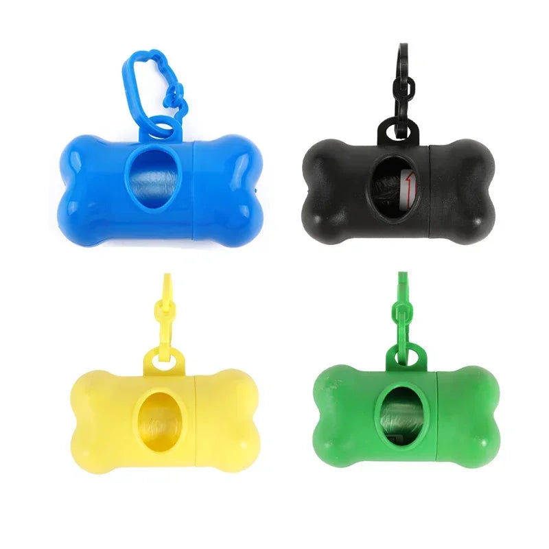 Bone Shaped Dog Waste Bag Dispenser For Walking And Cleaning Supplies