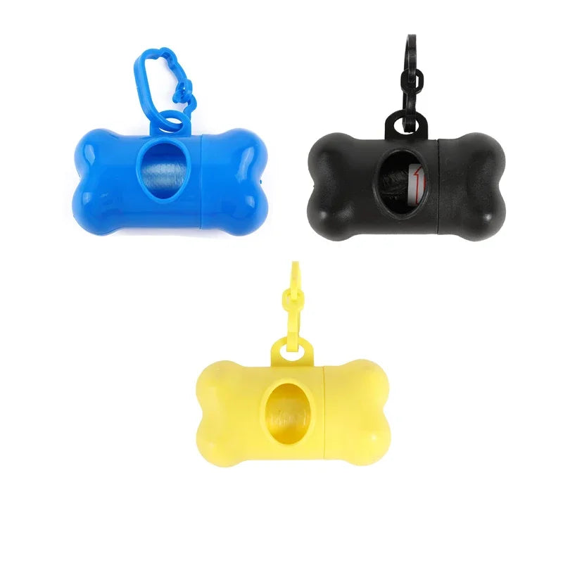 Bone Shaped Dog Waste Bag Dispenser For Walking And Cleaning Supplies