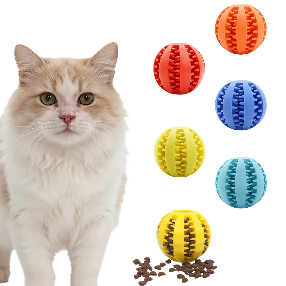 Cross-border pet dog leakage toy balls, teething puzzles, anti-boring and biting training toys
