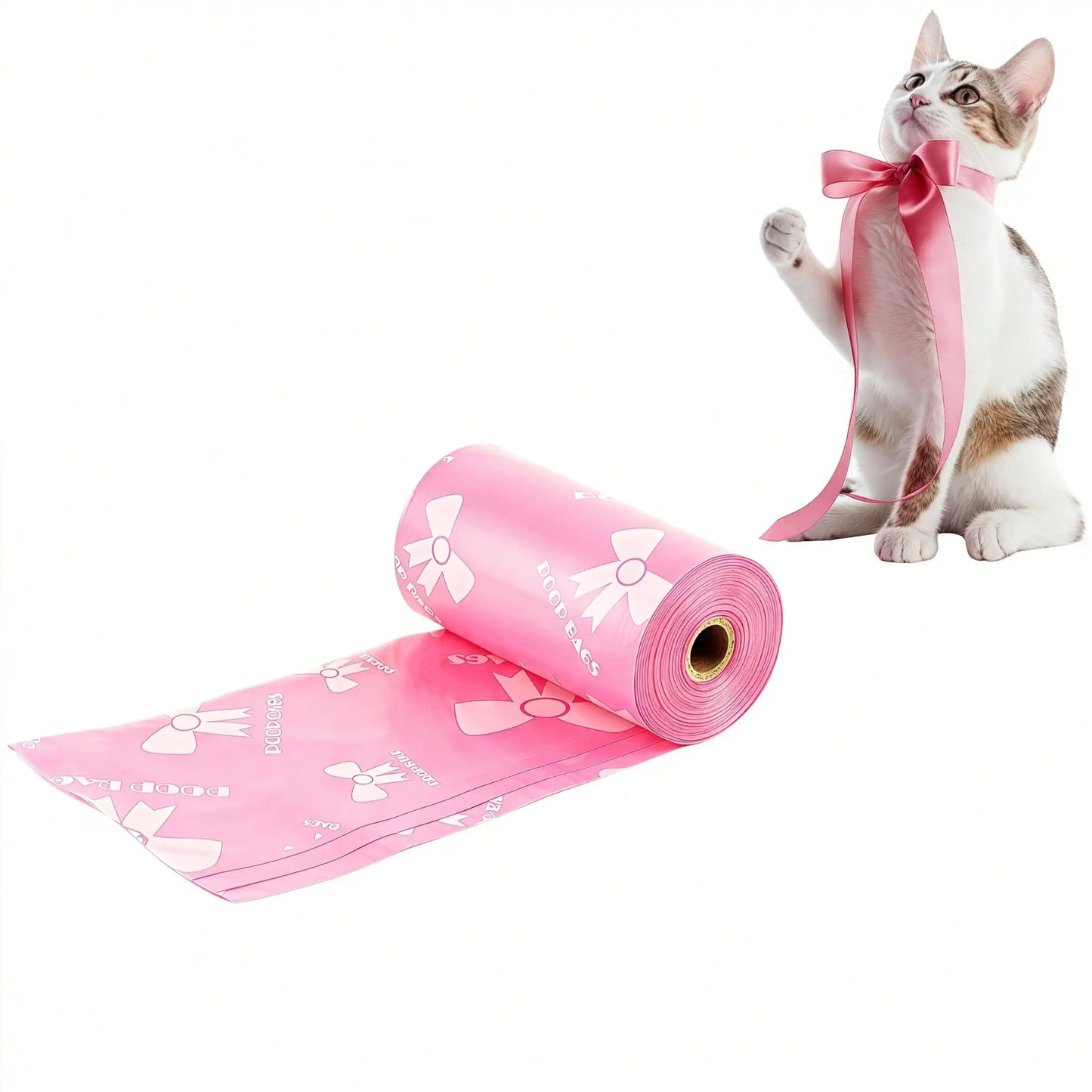 Super Thick Dog Poop Bags Leakproof Polyethylene 180 Count
