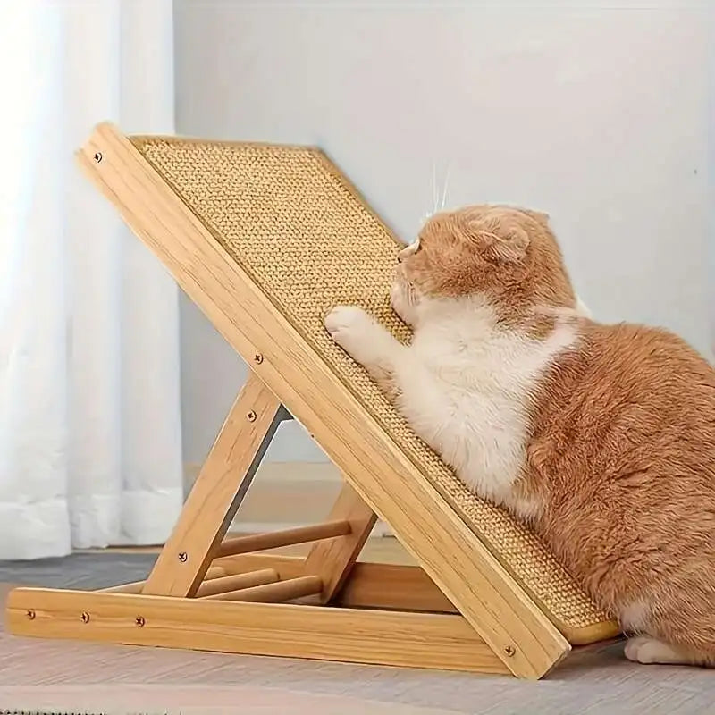 Durable Hemp Rope Cat And Rabbit Scratching Board No Mess