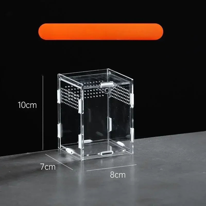 Acrylic Reptile Habitat Terrarium Box Enclosure For Tarantulas