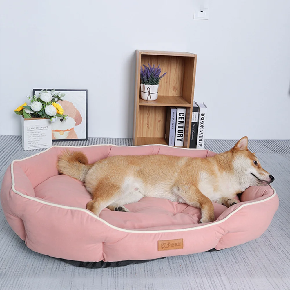 Pet Sofa Bed For Dogs And Cats Warm Winter Sleeping Mat