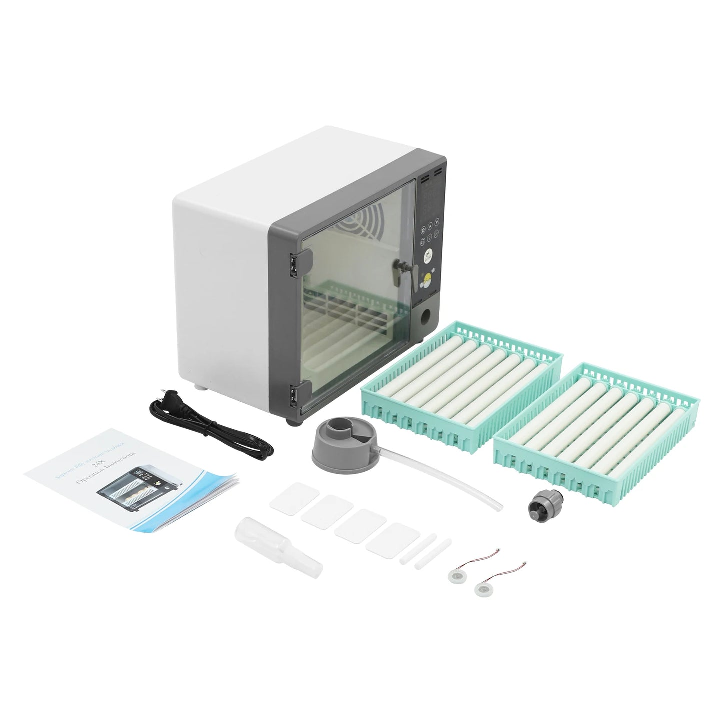 Bymaocar 200-240 Egg Incubator With Auto Turner And Humidity Control