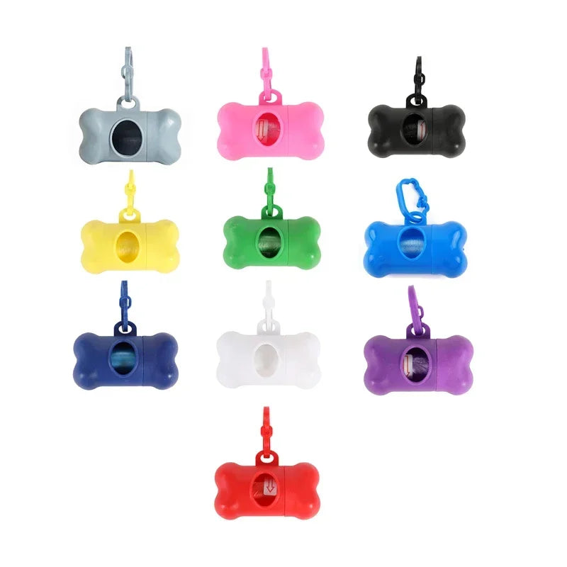 Bone Shaped Dog Waste Bag Dispenser For Walking And Cleaning Supplies