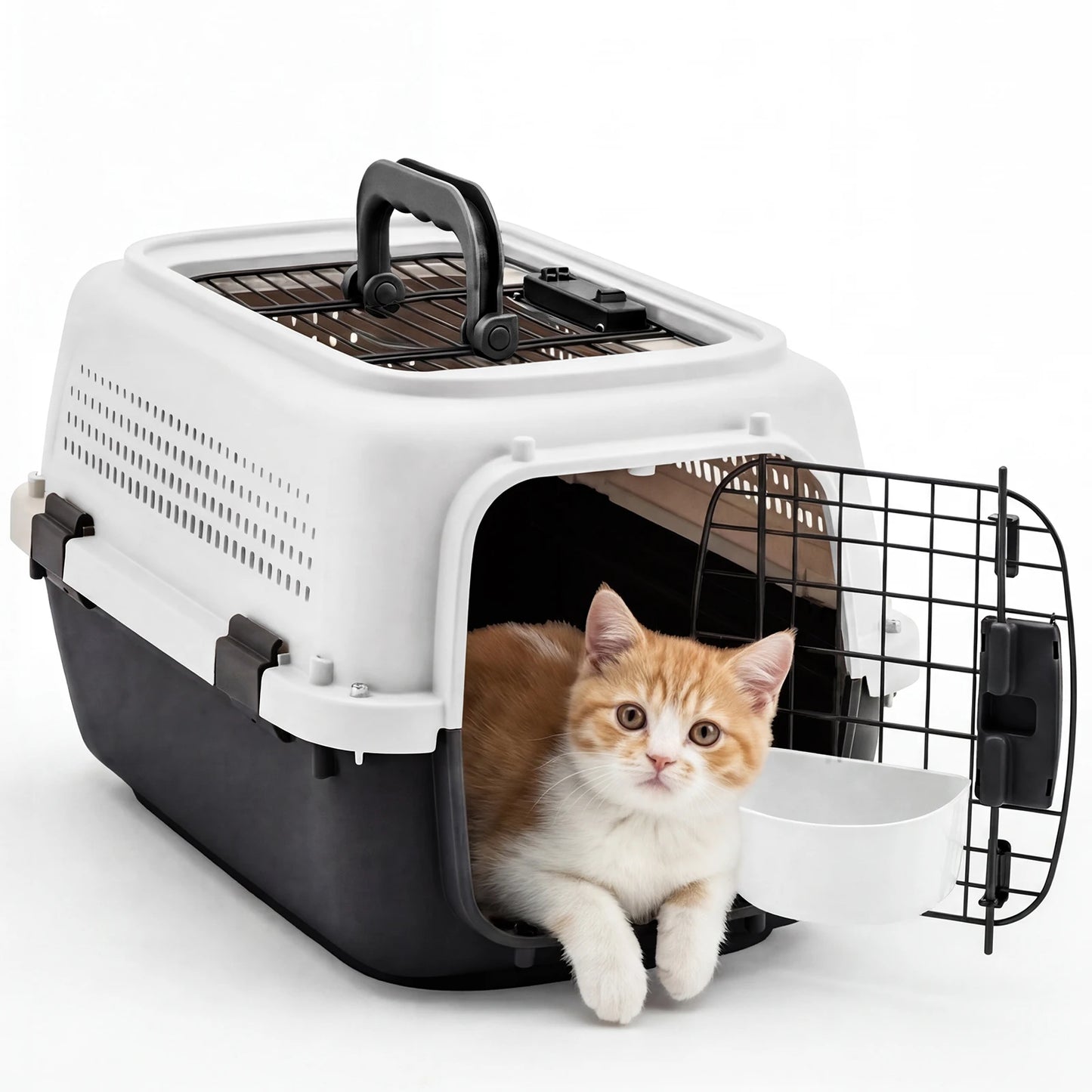Pet Carrier With Enhanced Security Latches For Small Pets