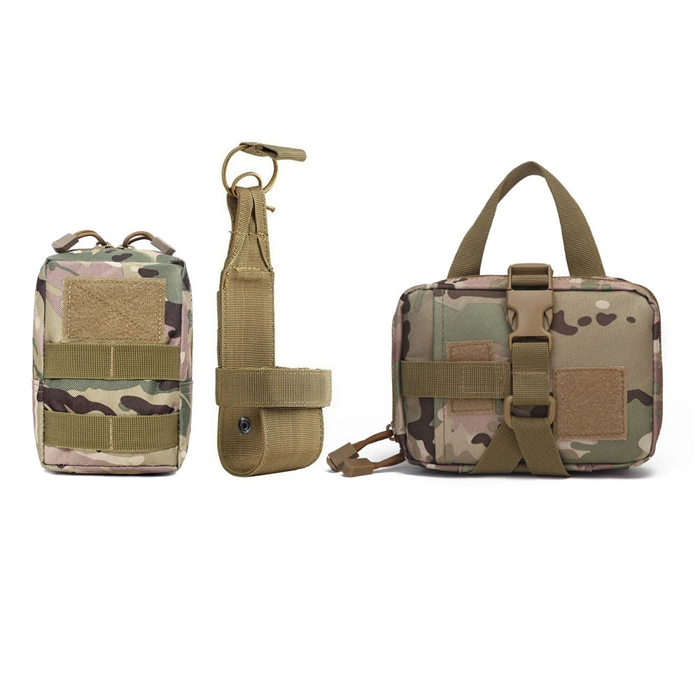 Petravel Dog Tactical Molle Bag Set for Harness Training