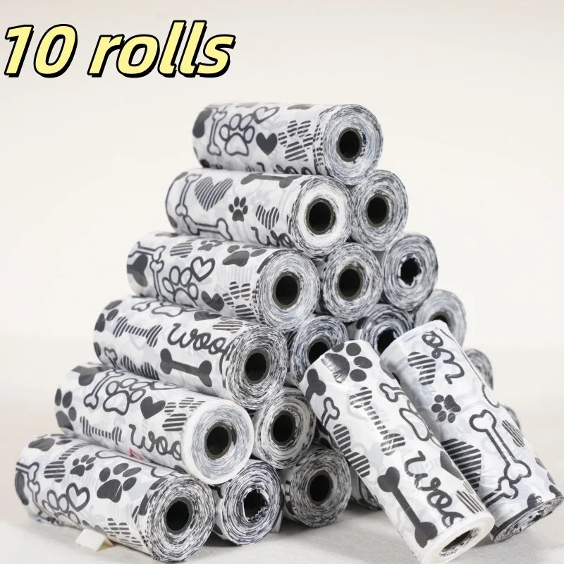 Super Thick Dog Poop Bags Leakproof Polyethylene 180 Count