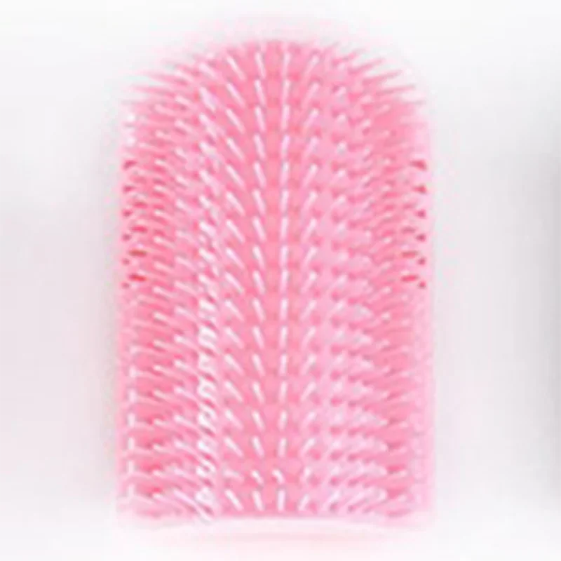 Cat Corner Scrubber Massager Scratcher Brush For Pet Grooming