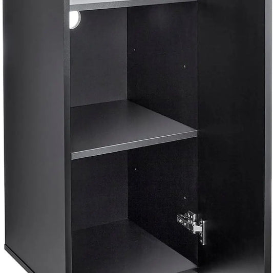 Aquarium Stand Modern Design Sturdy Build Water Resistant Finish Storage Shelves