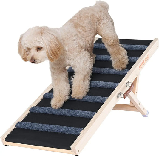 Wooden Dog Folding Ramp For Bed And Stairs Home Use
