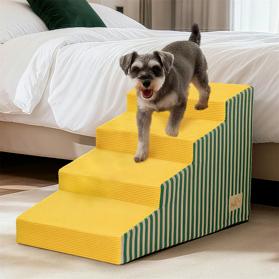 Stairs For Dogs Non Slip Ramp With Gentle Foam Support