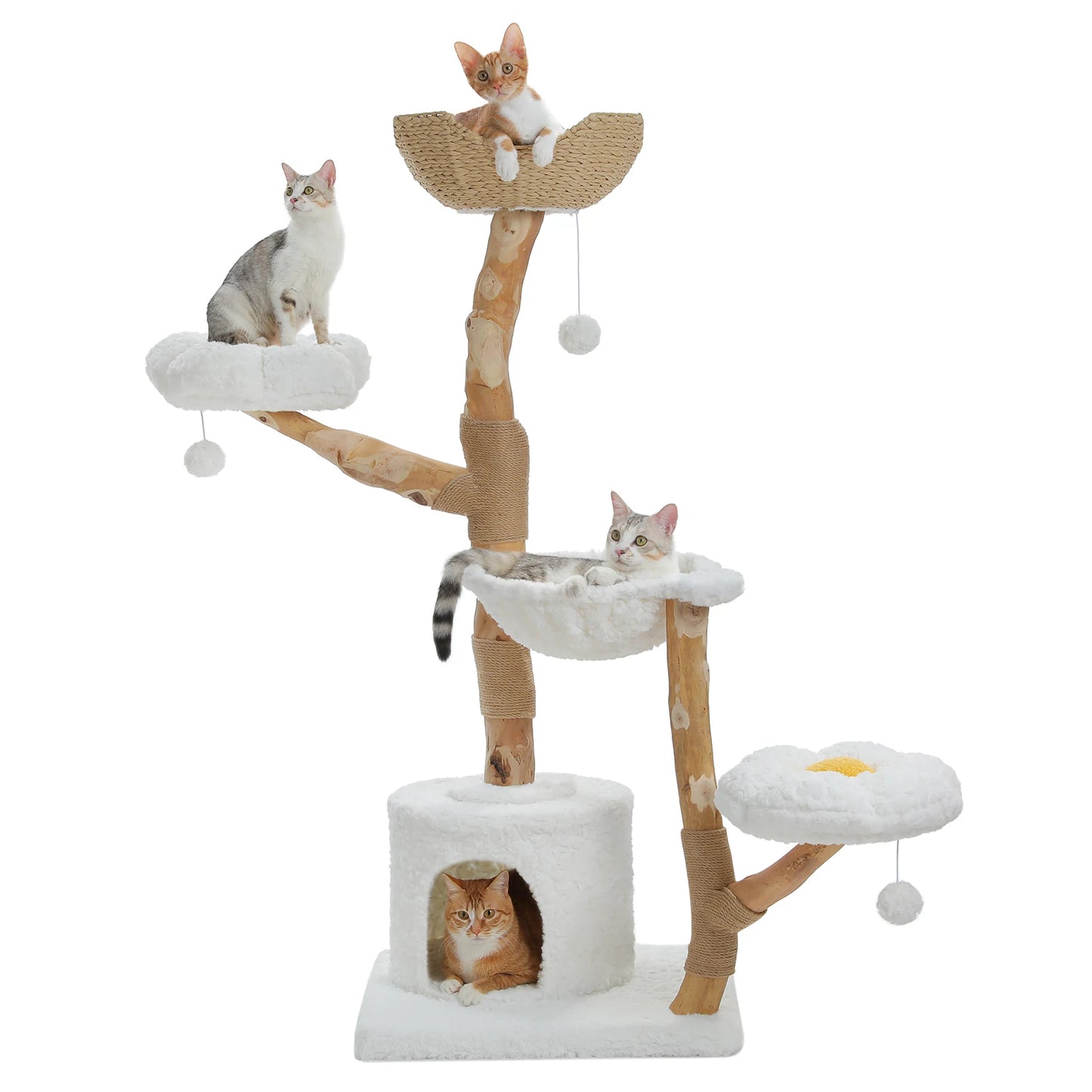 PAWZ Road Cat Tree Tower Sisal Scratching Post