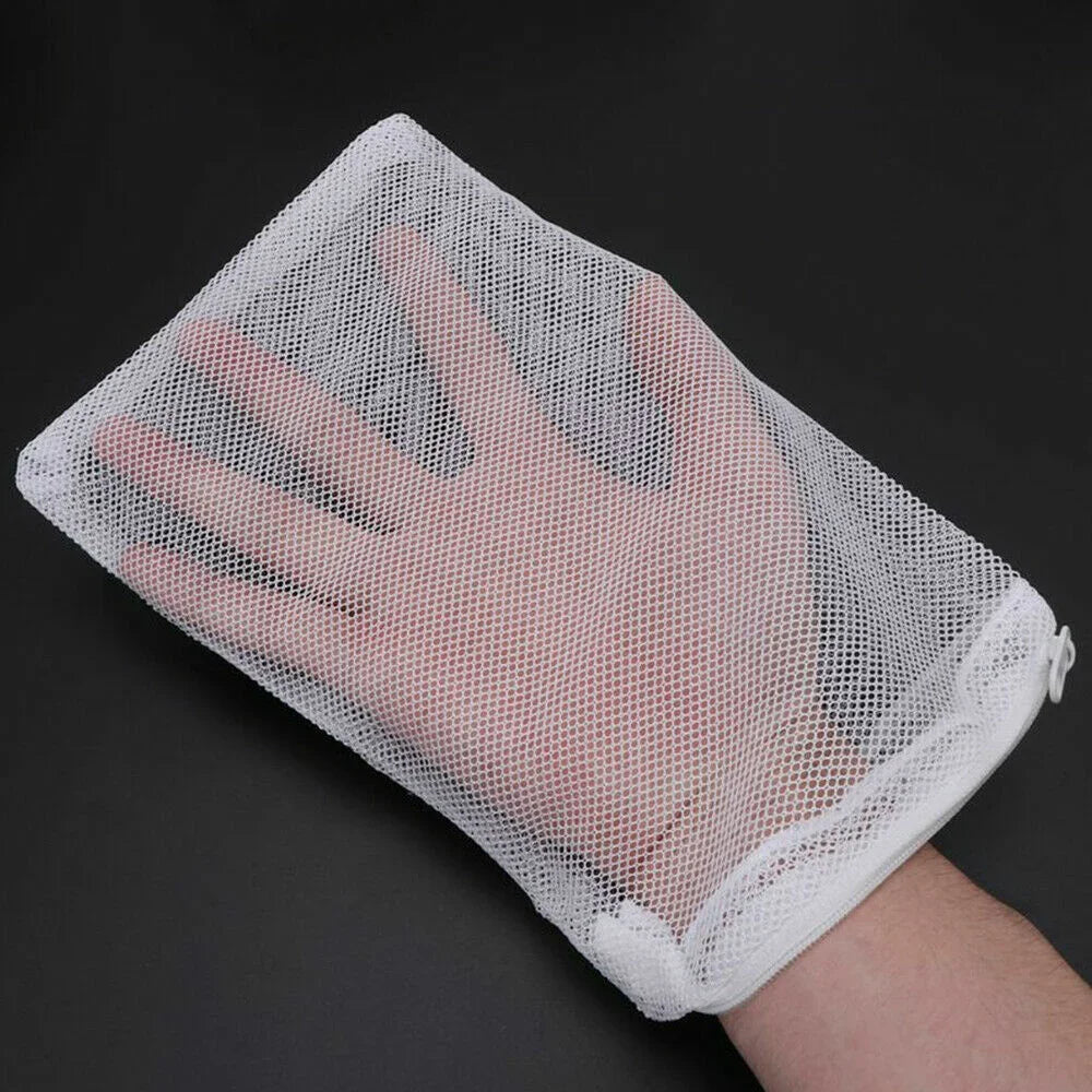 Aquarium Filter Net Bags With Zipper Reusable Fine Media Bags For Saltwater