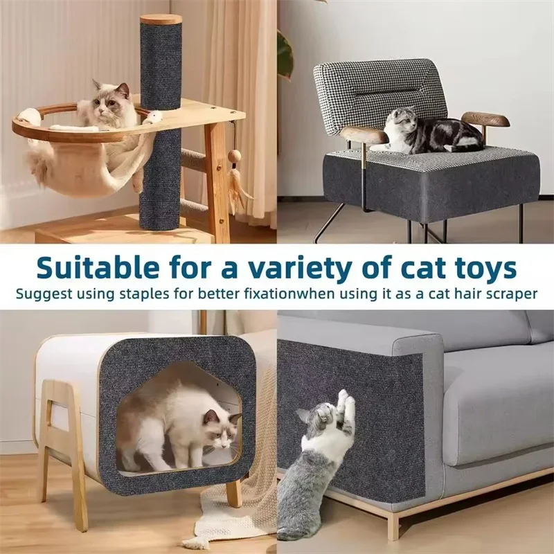 Cat Scratcher Sofa Protector Pad Self Adhesive Carpet DIY Mat