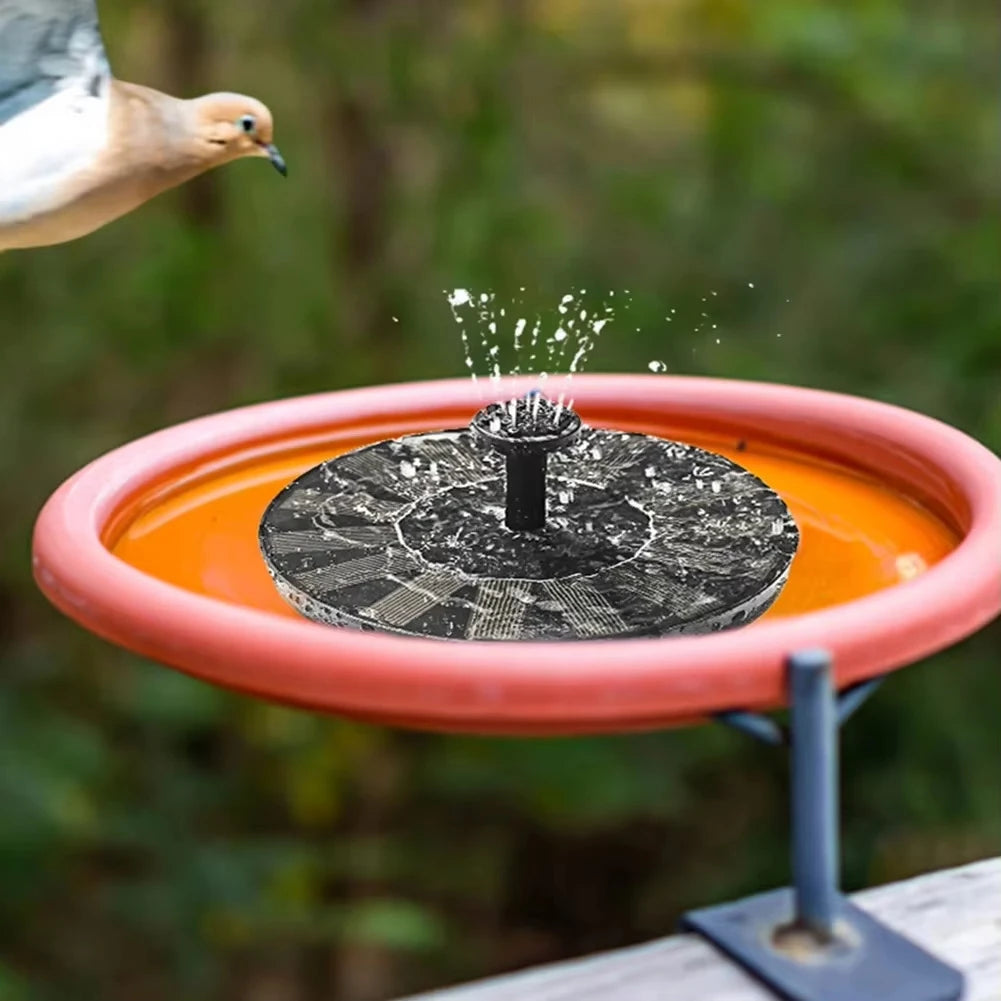 Floating Solar Fountain Pump With 4 Nozzles For Garden Pond