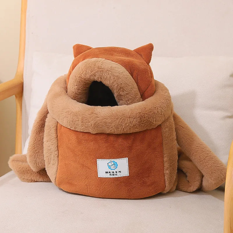 Cat Backpack Carrier With Bed and Bubble Window Airline Approved