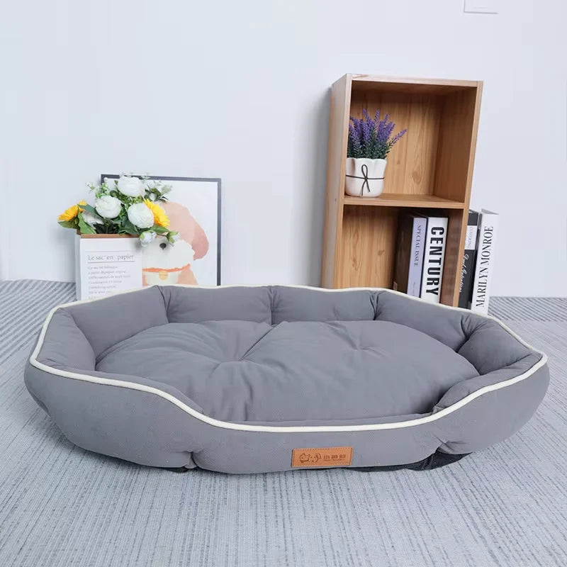 Pet Sofa Bed For Dogs And Cats Warm Winter Sleeping Mat