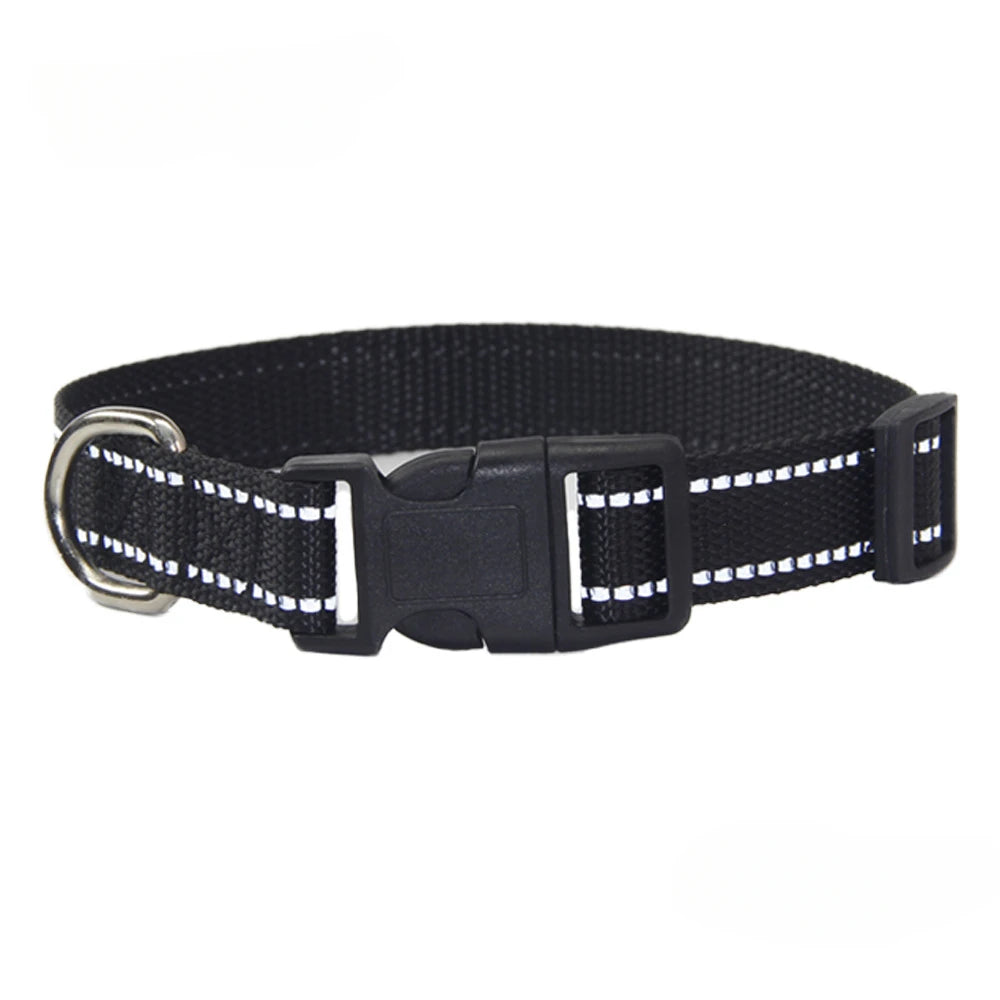 Nylon Collar Leash Set Adjustable Durable Small Medium Large Dog Safe Nylon Daily Walking Outdoor