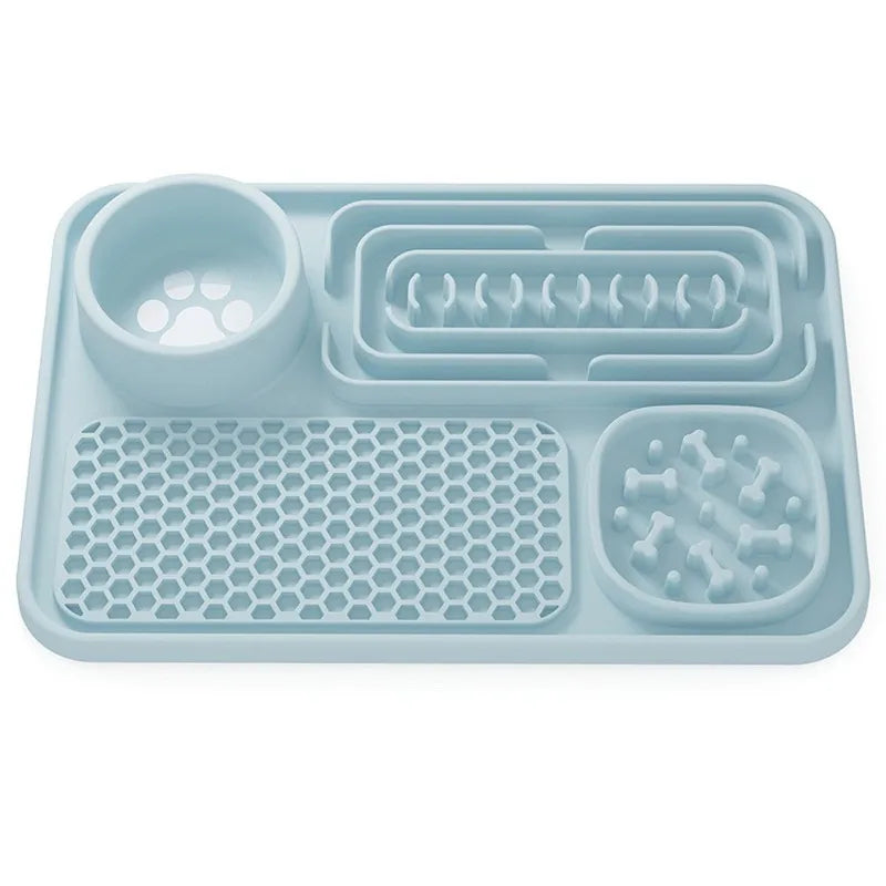 New Pet Dinner Plate Slow Food Pad Platter Extra-large Thickened Bite-resistant Wear-resistant Cat Pet Food utensils dog bowl pet bowl