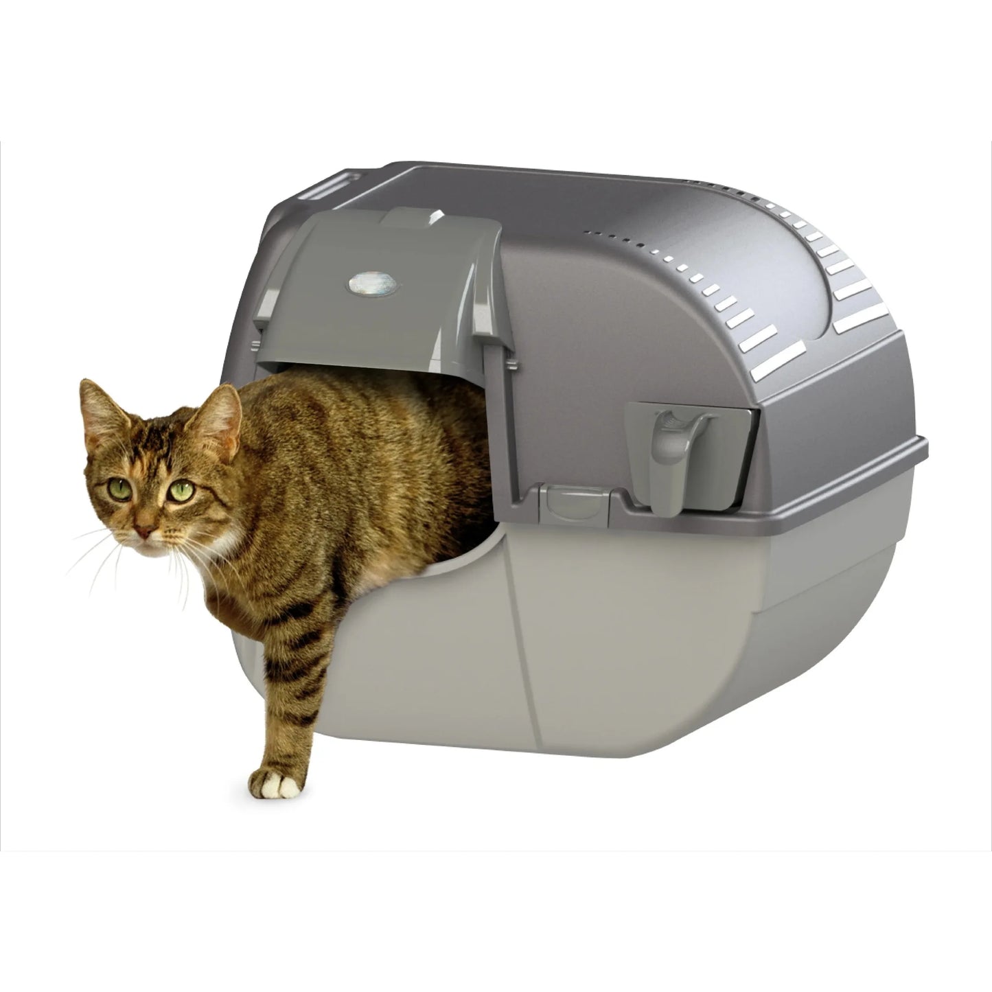 Easy Fill Roll N Clean Self Cleaning Cat Litter Box
