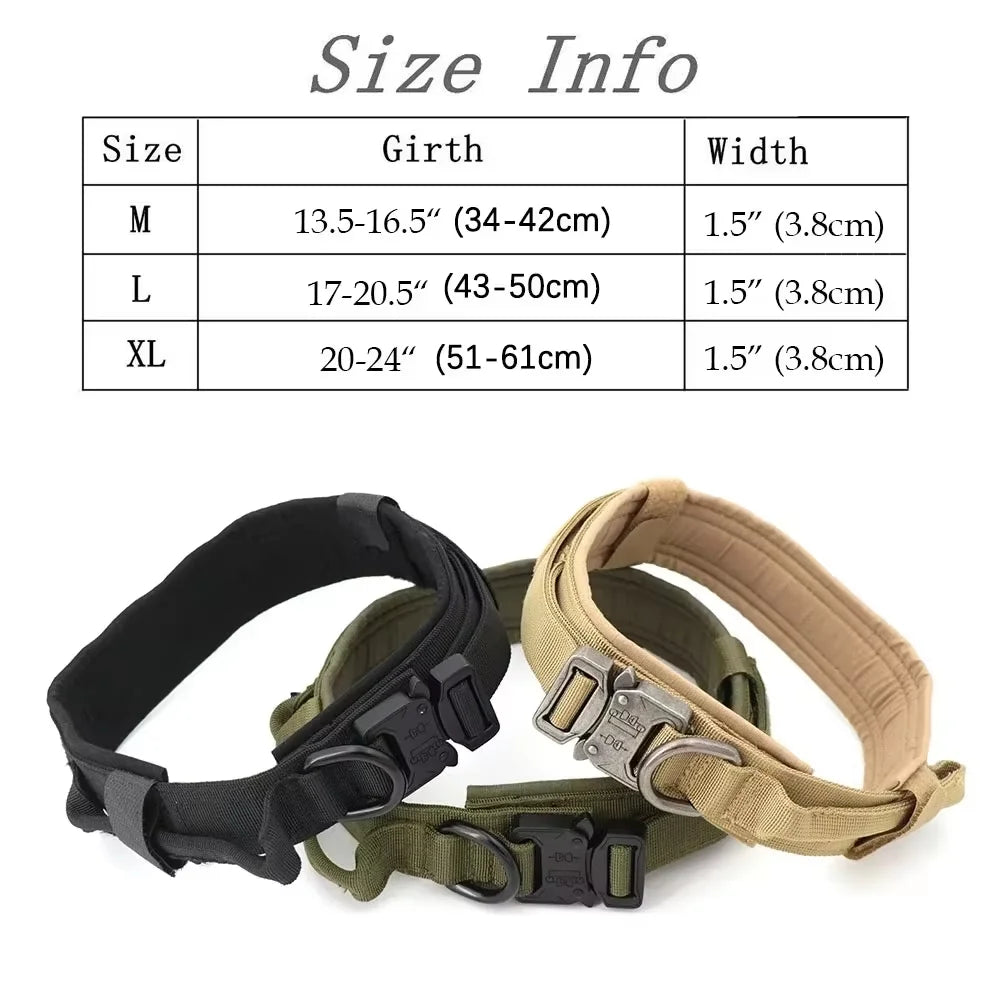Padded Adjustable Nylon Dog Harness And Collar Combo