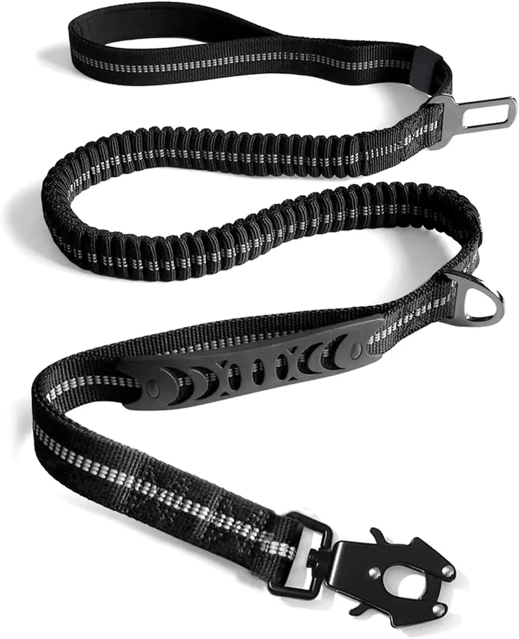Reflective Shock Absorbing Pet Leash For Large Dogs Heavy Duty