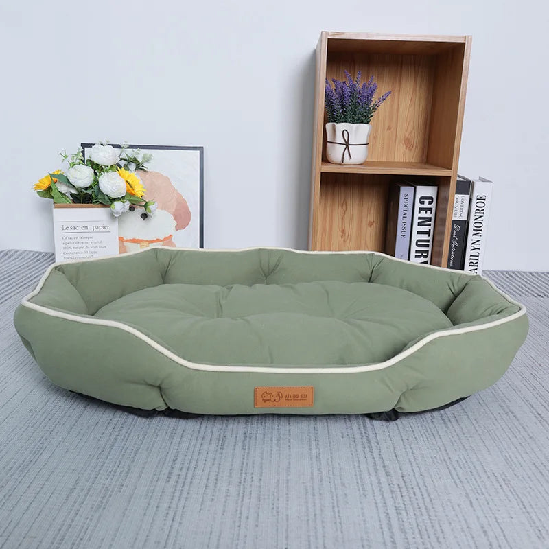 Pet Sofa Bed For Dogs And Cats Warm Winter Sleeping Mat