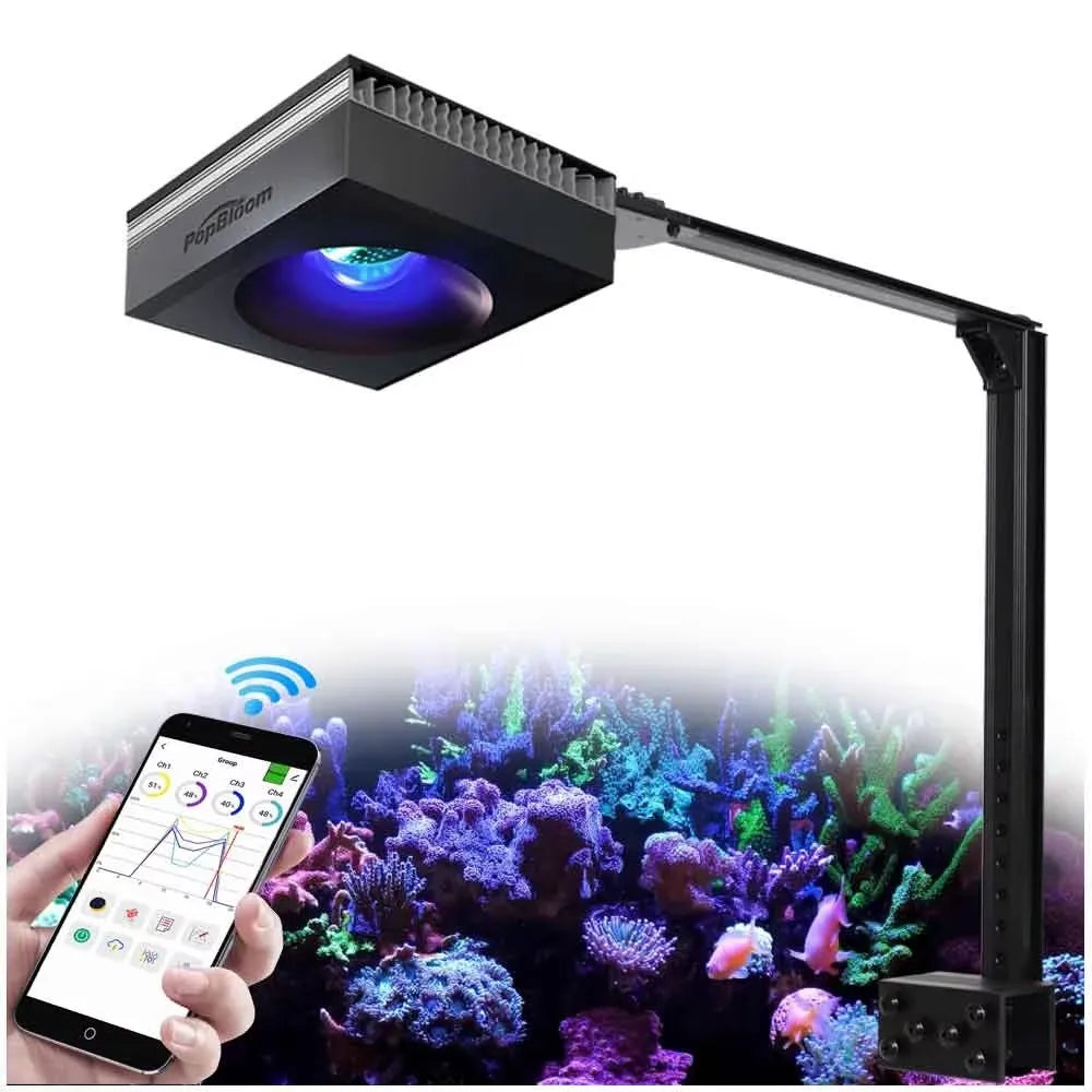 PopBloom RL90 RL180 WiFi Full Spectrum Aquarium Light