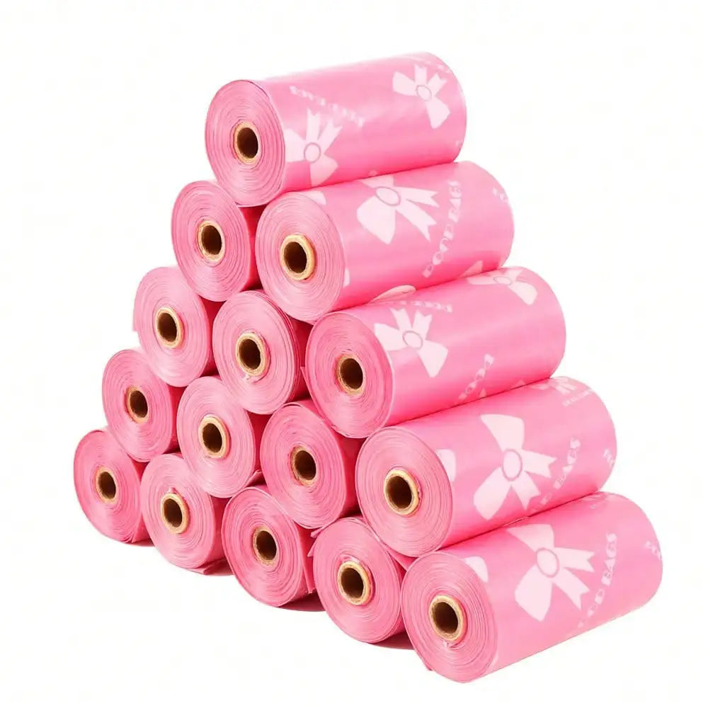 Super Thick Dog Poop Bags Leakproof Polyethylene 180 Count