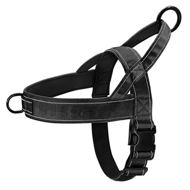 Anti-Pull Dog Harness 1000D Nylon Tactical Training Vest With Handle