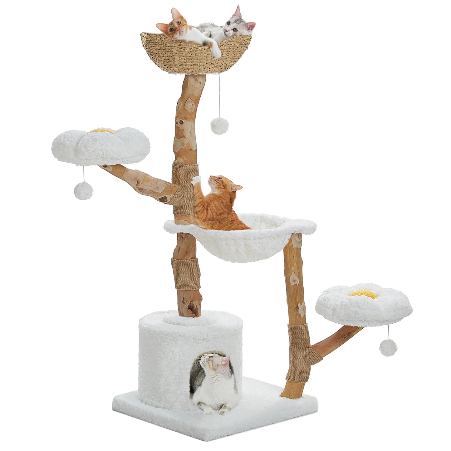 PAWZ Road Cat Tree Tower Sisal Scratching Post