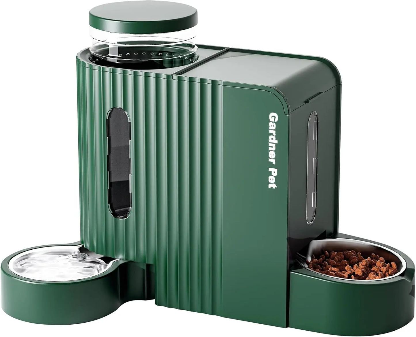 Automatic Gravity Pet Feeder and Water Dispenser BPA Free Bowl