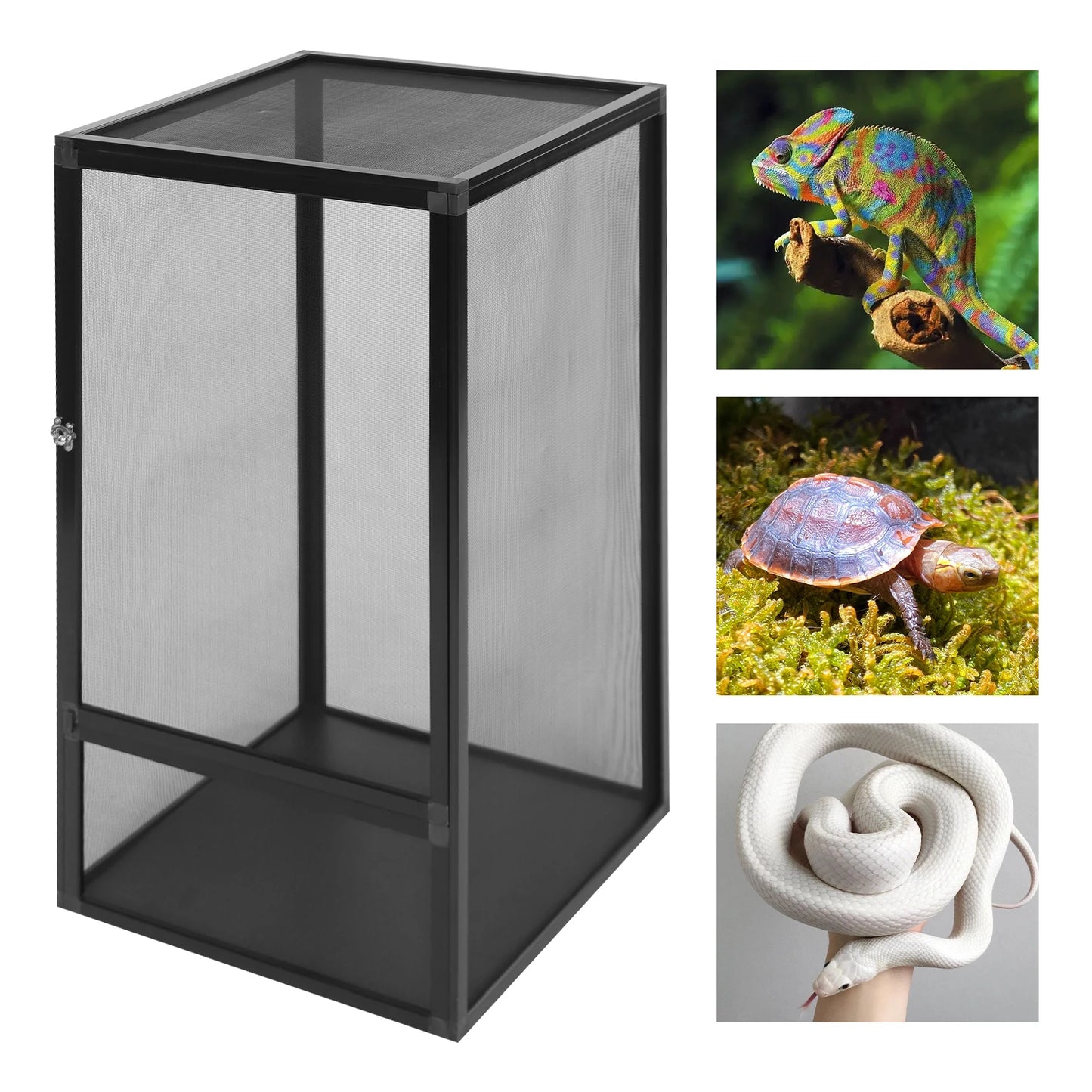 Bymaocar Micro Habitat Terrarium Enclosure For Reptiles 20kg Capacity