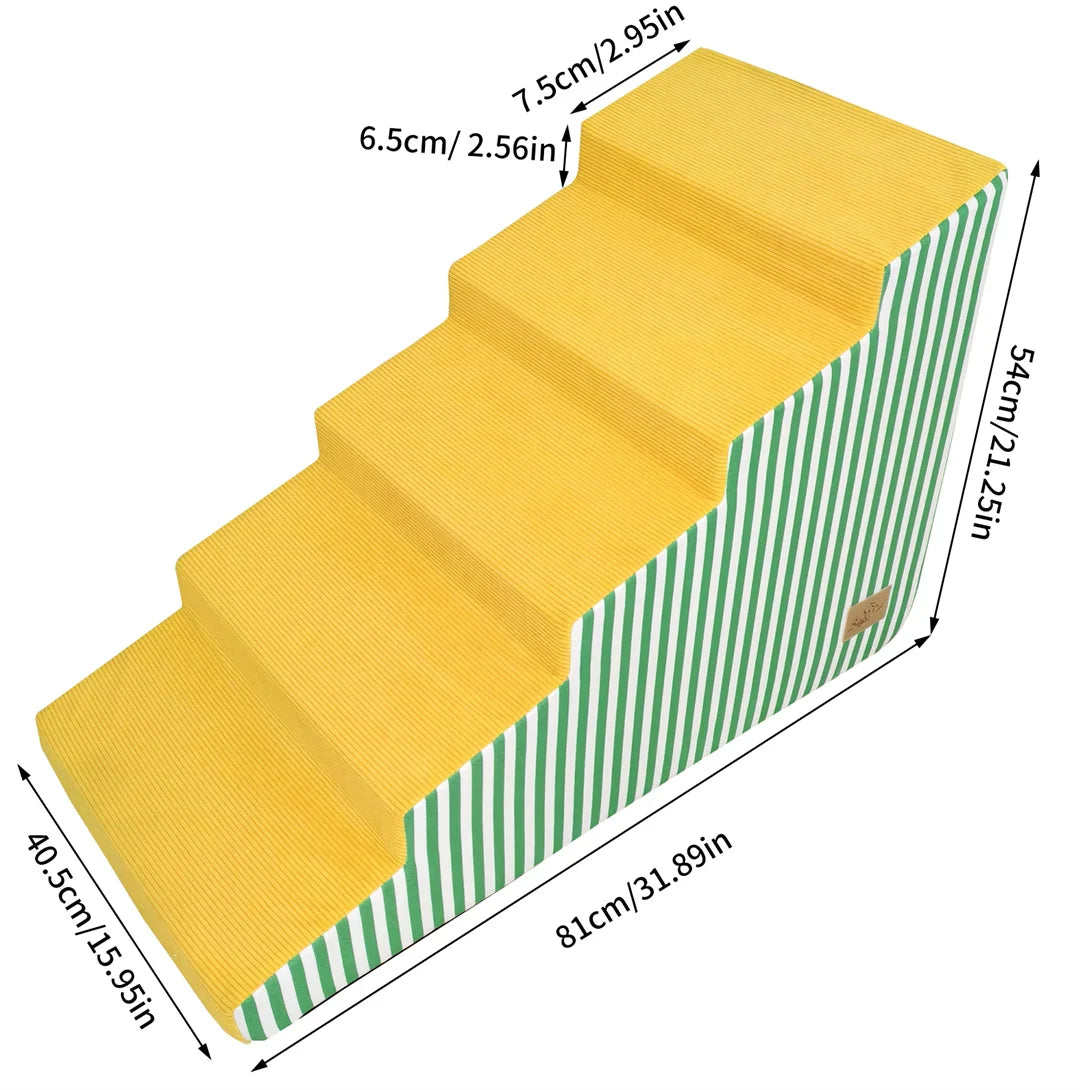 Stairs For Dogs Non Slip Ramp With Gentle Foam Support