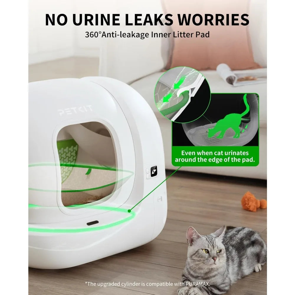 PuraMax 2 Automatic Self-Cleaning Cat Litter Box With App Control