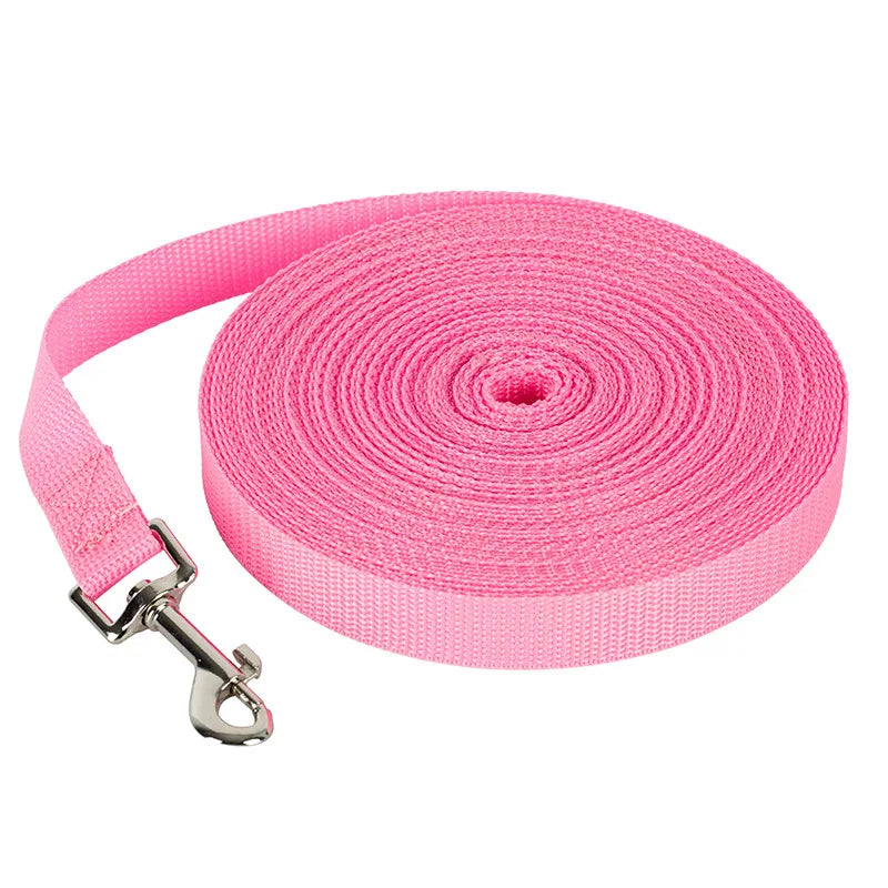 Reflective Nylon Dog Leash for Training and Outdoor Walking