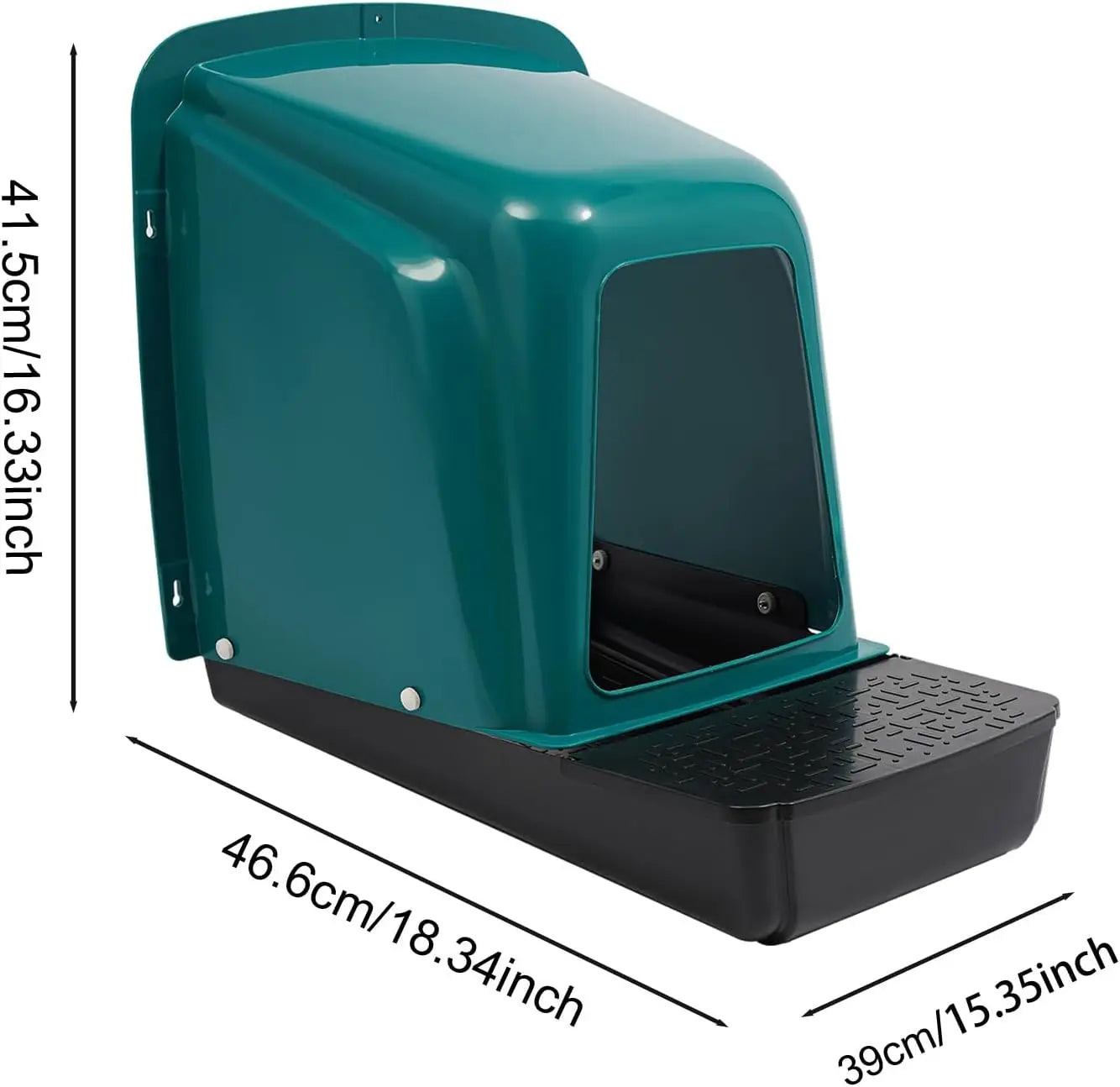 Five Pack Roll Away Chicken Nesting Boxes With Perch Tray