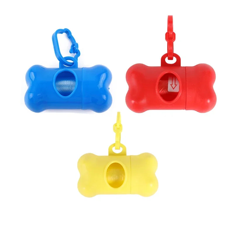 Bone Shaped Dog Waste Bag Dispenser For Walking And Cleaning Supplies