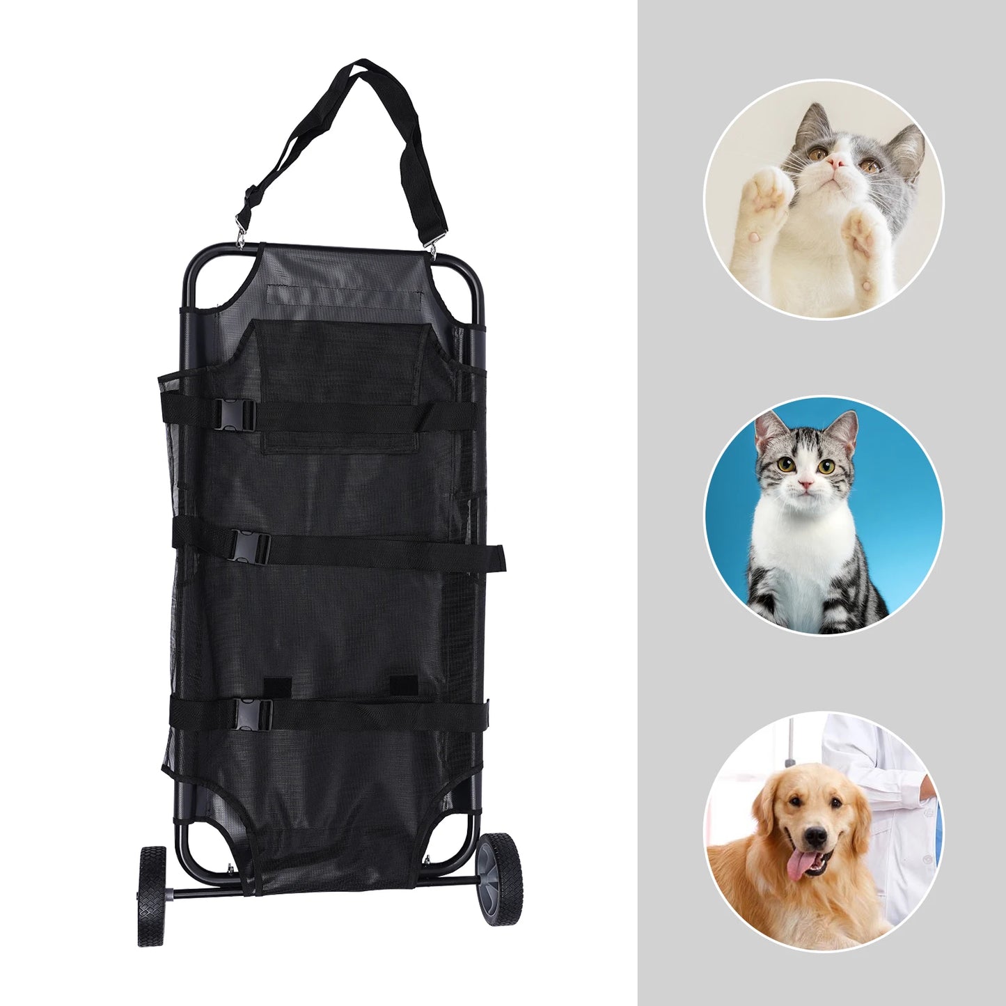 Foldable Pet Stretcher Veterinary Transport Bed For Dogs And Cats