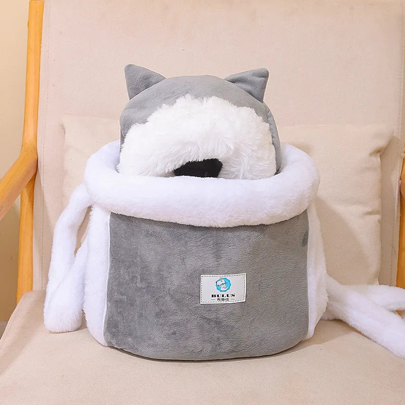 Cat Backpack Carrier With Bed and Bubble Window Airline Approved