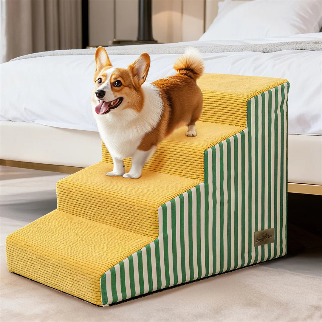 Stairs For Dogs Non Slip Ramp With Gentle Foam Support