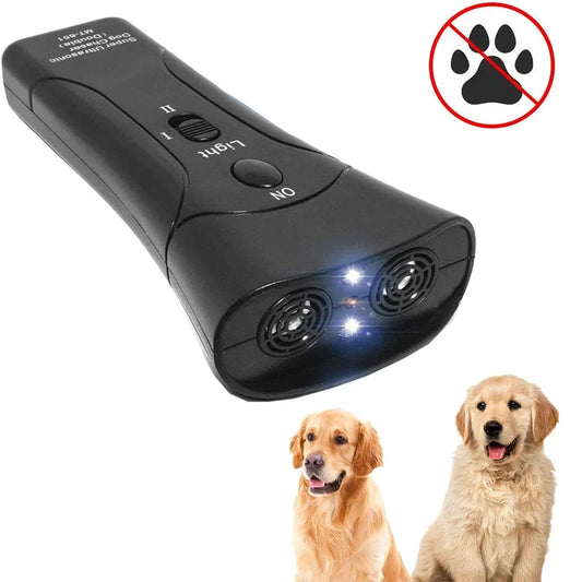 Pet Dog Repeller Ultrasonic Bark Training Device Battery Not Included